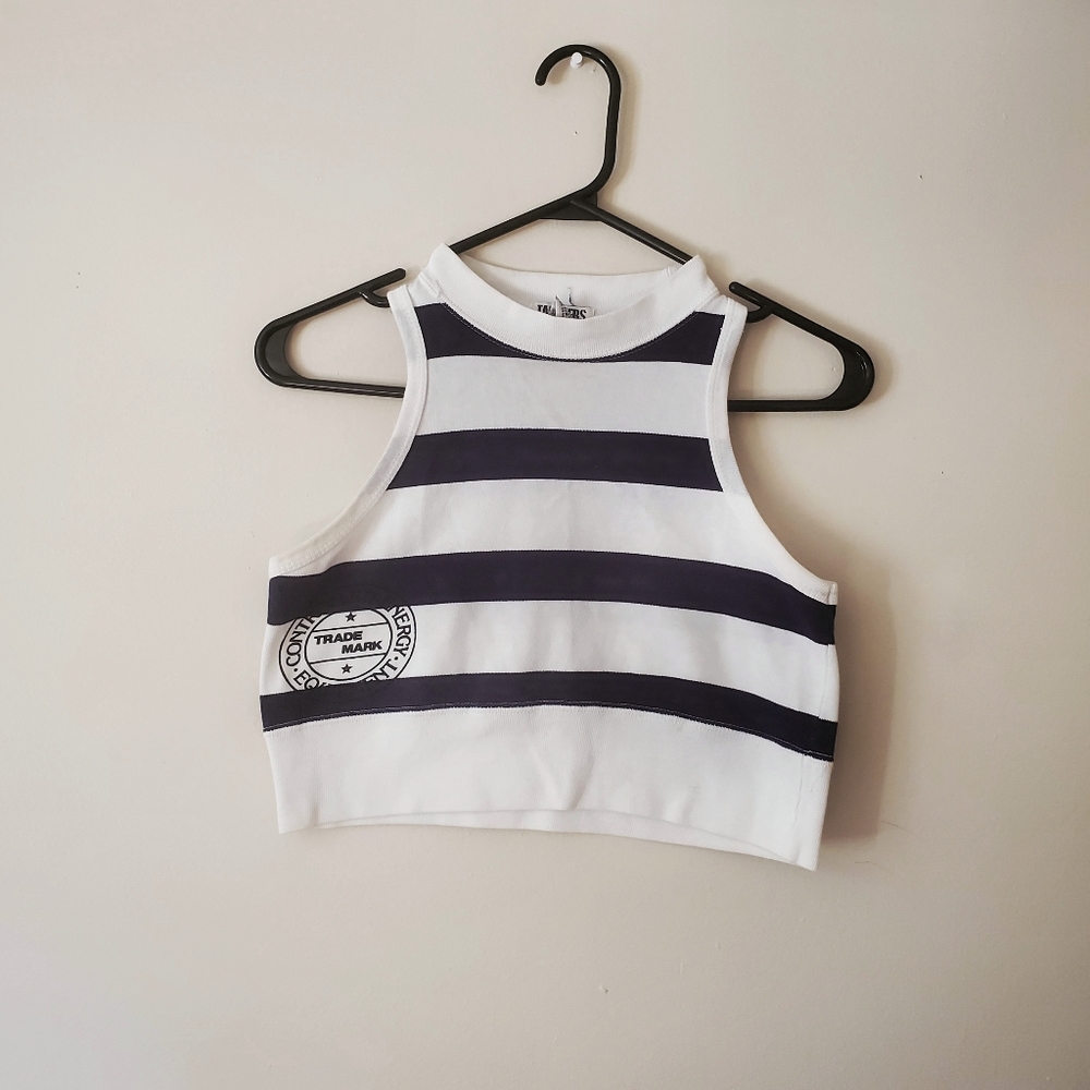 Tangiers Small Fitted Crop Top